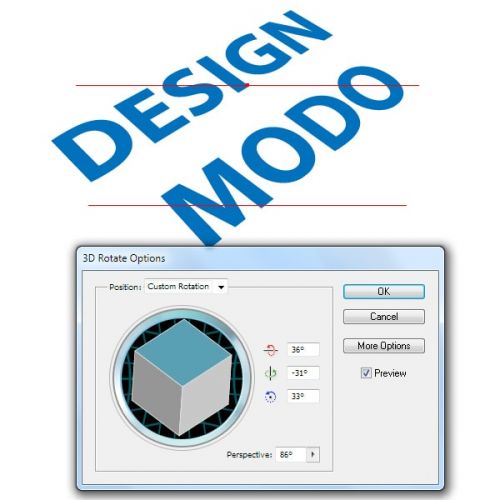 آموزش مدلسازی سه بعدی در ایلوستریتور